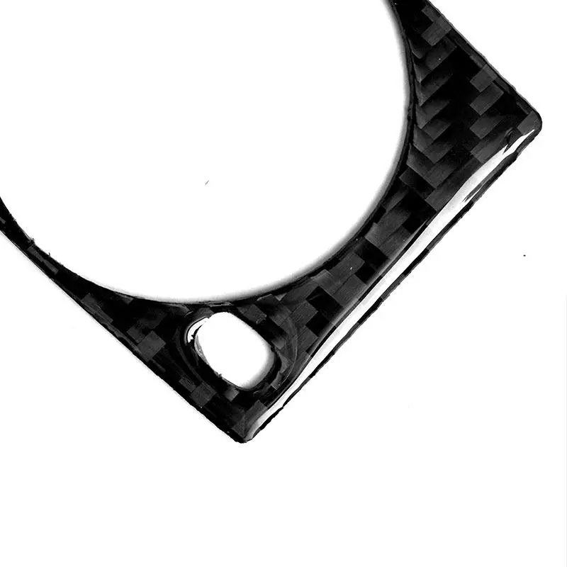 Car Carbon Fiber Accessories Center Clock Trim Sticker Decoration For Lexus IS250 300 350 2013 2014 2015 2016 2017 2018 2019