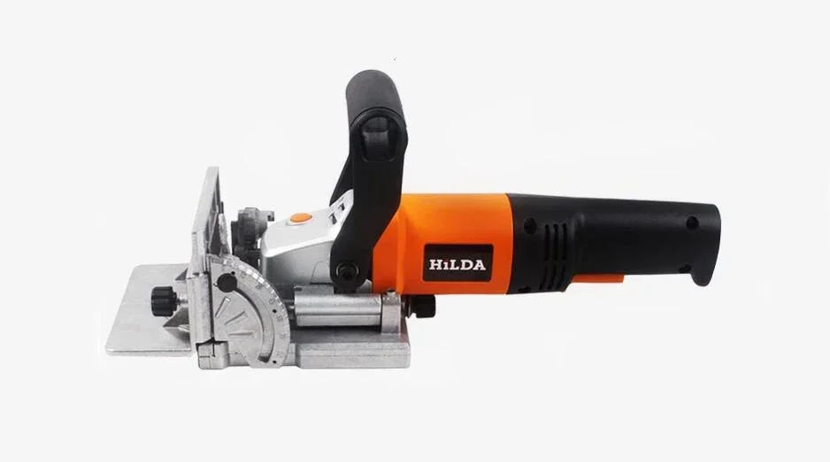 760 واط البسكويت المفاصل الكهربائية وتد الحفر لسان النجارة آلة لسان