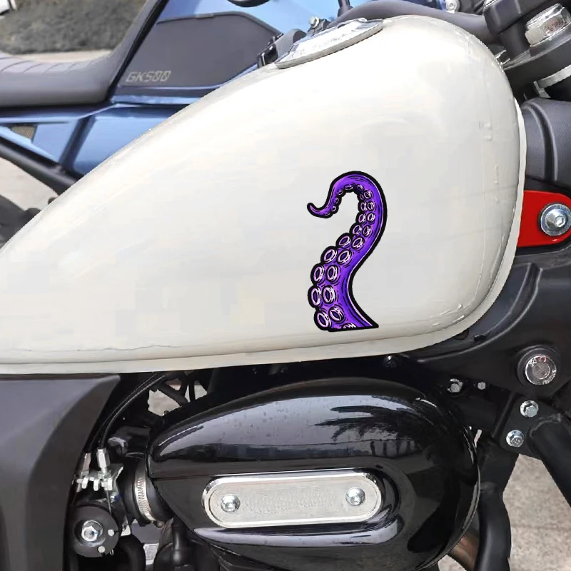 Horror Cthulhu Sea Monster Tentacles Scooter Stickers Motorcyle Fuel Tank Vinyl Decals for BMW Kawasaki Yamaha Suzuki Honda Ktm view 5