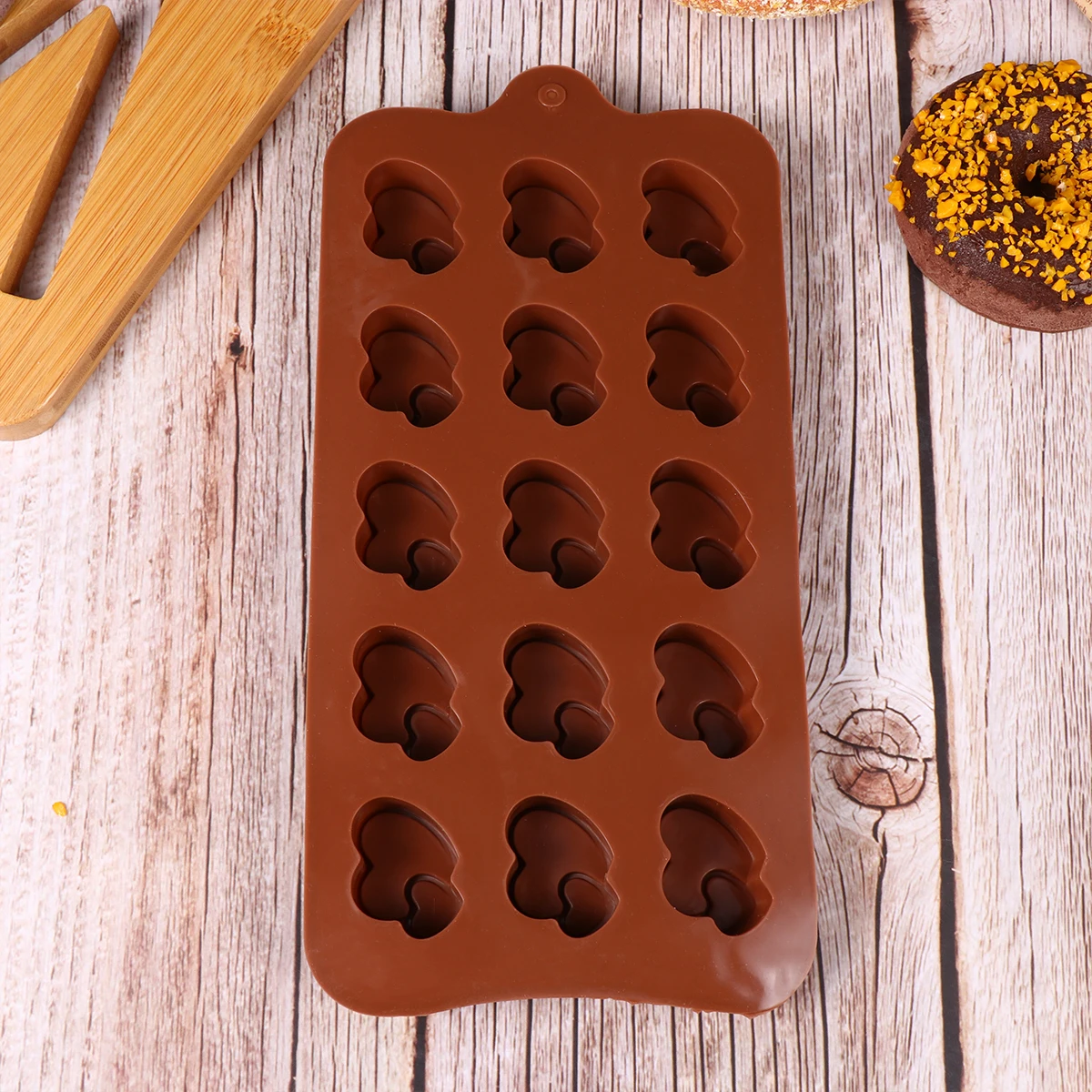 

2 PCS Baking Mold Chocolate Silicone Molds Cake for Shapes Candy Making Cakes Tool