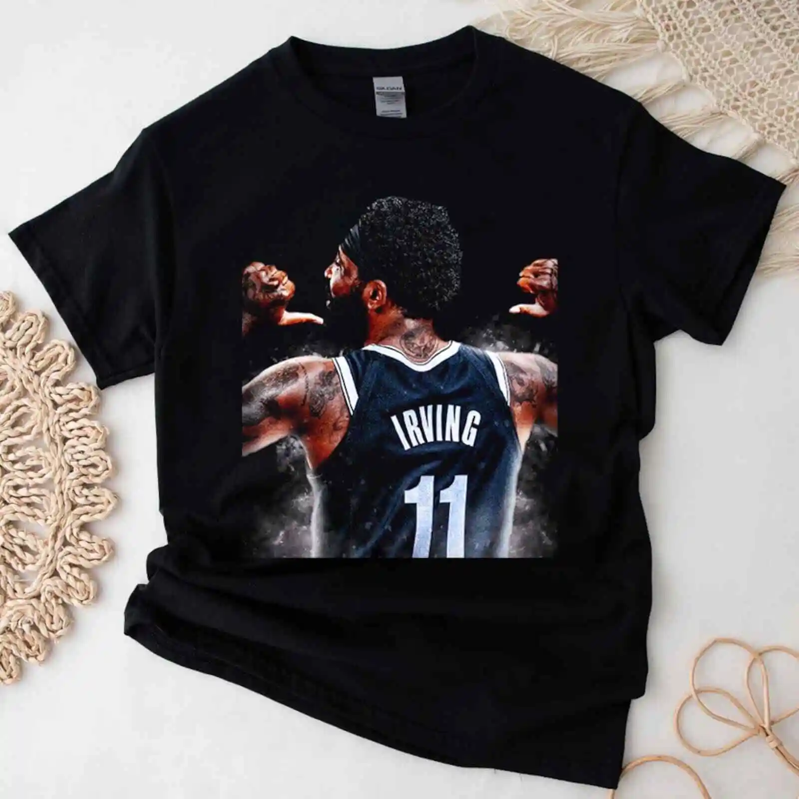 

Brooklyn Basketball Kyrie Vintage Shirt, Kyrie 11 Shirt, Basketball American Uni