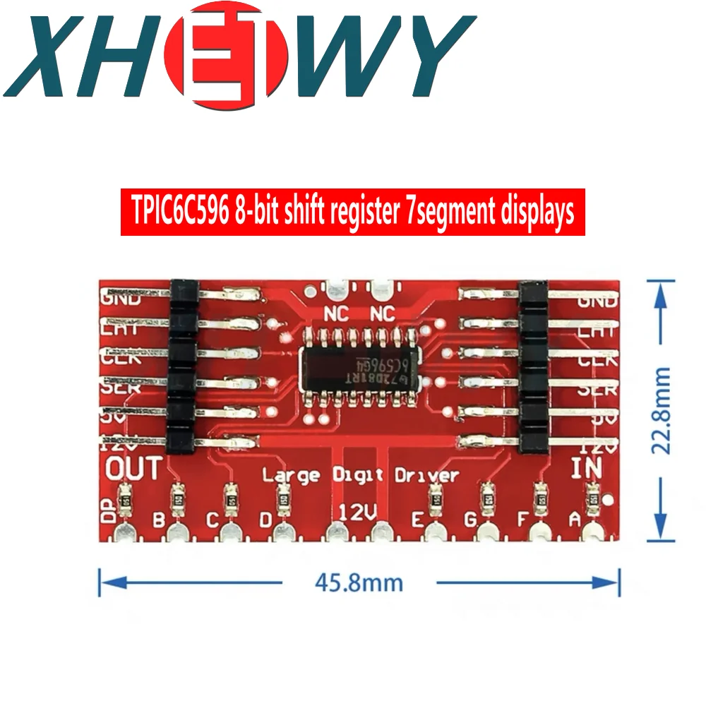 DC 5V TPIC6C596 Large Digit Driver Drive 6.5