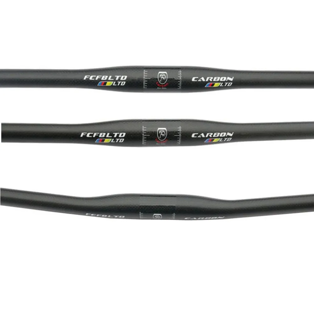 FCFB carbon fiber bicycle handlebar matt / glossy mountain bike carbon handlebar31.8/25.4/mm  600mm - 760mm mtb bicycle parts