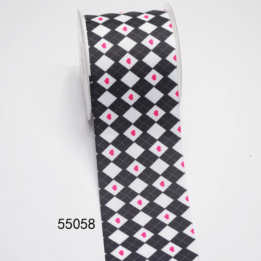 DIY Cartoon Printed Grosgrain Ribbon For Craft Supplies Sewing Accessories 5 Yards. 55055