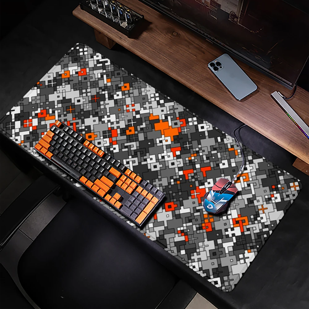 Gaming mats Mouse pad large Black 400X900 PC Computer Keyboard XXL Desk mat Extended Office interior accessories rug