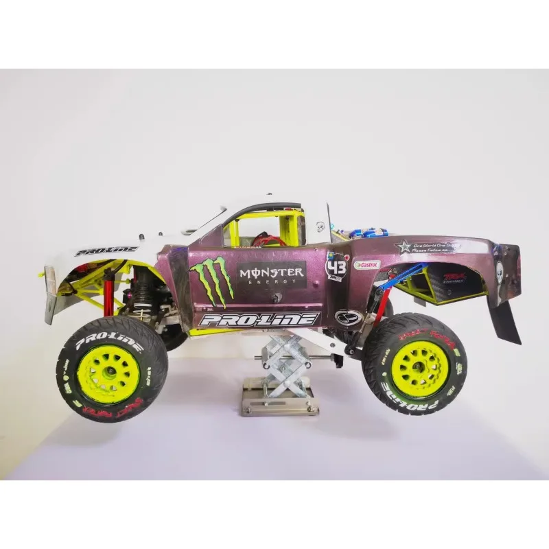Symulowany model samochodu Stół do naprawy Stół podnośnikowy do samochodu gąsienicowego 1/10 RC SCX10 TRX4 Łatwy w sterowaniu KM Ruitai Naughty Dragon