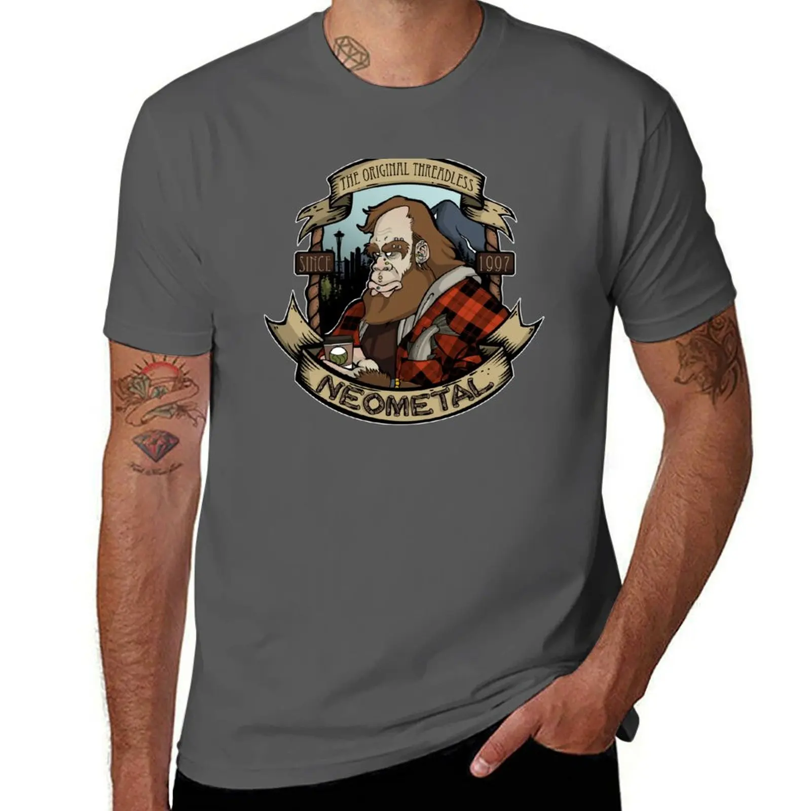 

NeoSquatch T-Shirt Modern Style Print T-Shirt