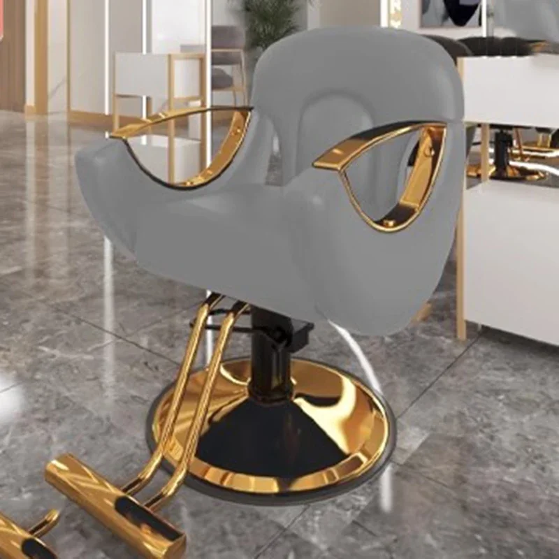 

Economic Barber Chair Wheels Beauty Shampoo Vintage Minimalism Simple Washing Luxury Makeup Waiting Barberia Stations Furniture