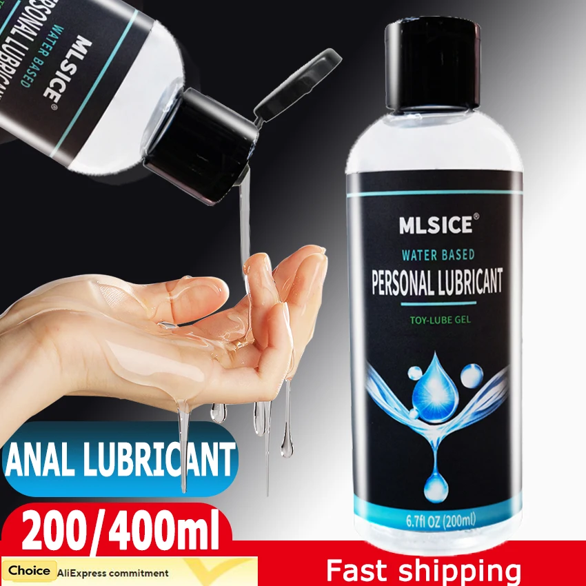 Sex Lube Lubricant Water-based Anal Lubricants Women Lubrication Session Vagina  Sexy Adult Couple Gay Intimate Gel Toys SexShop