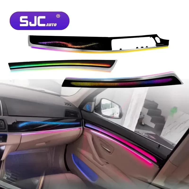 Hot Sale SJC Car RHD Ambient Lighting for 5 Series 2012-2017 F18/F10 Interior LED 64-color Dynamic Symphony Ambient