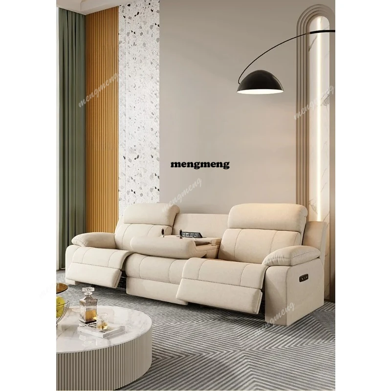 

Modern living room technology fabric multifunctional sofa design simple, high-end, high-quality