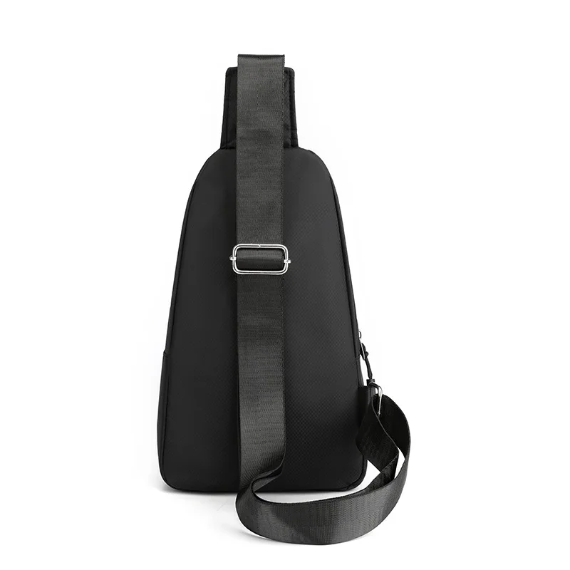 Sling Nylon Waterproof Casual Chest Bag for Outdoor Sports Larger Capacity Cycling Hiking Travael Works Shoulder Crossbody Bag