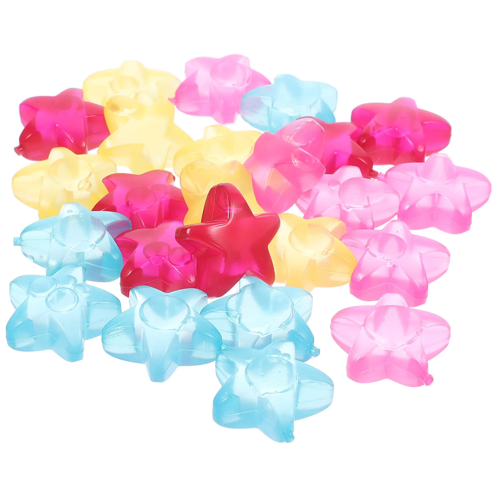 

24Pcs Wearresistant Wine Rocks Convenient Freezer Cubes Healthy Material Bar Home Use Clear Fake Ice Cubes Beverage