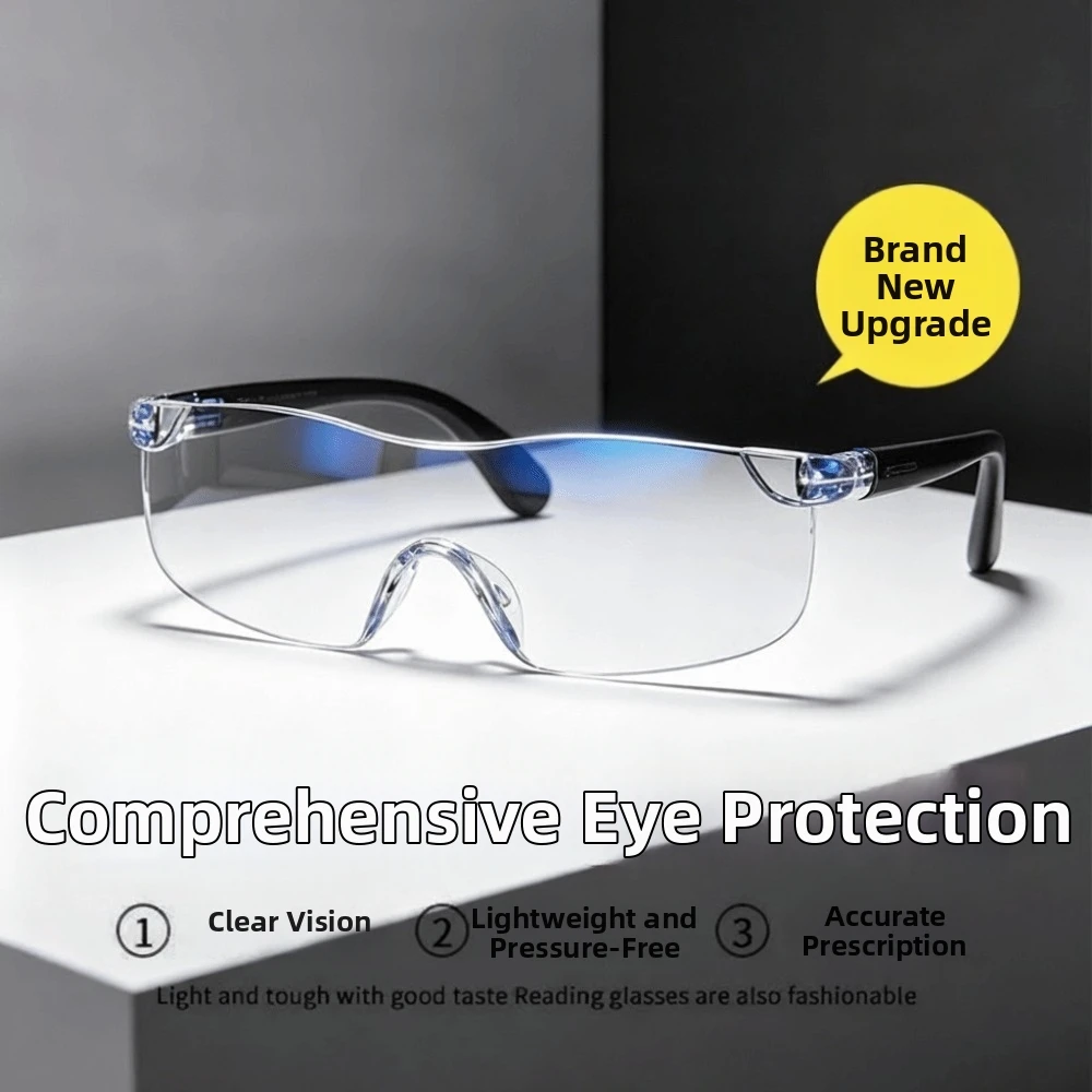 Clear 300% Magnification Magnifying Glass Lightweigh Lightweight Large Lens Magnifier Anti-Scratch Frameless Magnifier For DIY