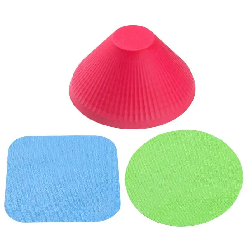 

3Pcs Rubber Bottle Opening Gripper Rubber Can Lids Opener Mats Kitchen Gadget Jar Gripper Grippers Multi-use