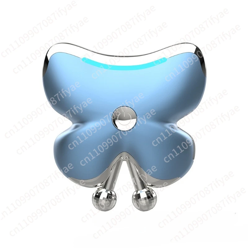 Butterfly Warm Gua Sha Instrument Metal Probe Face and Neck Gua Sha Neck Beauty Instrument SY-2000