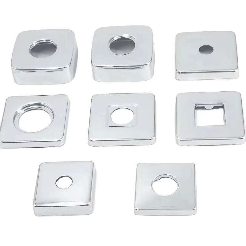 

Kitchen Faucet Decorative Cover Stainless Steel Wall Cover Heighten Valve Panel Shower Faucet Accessories Flange Flange 50-80mm