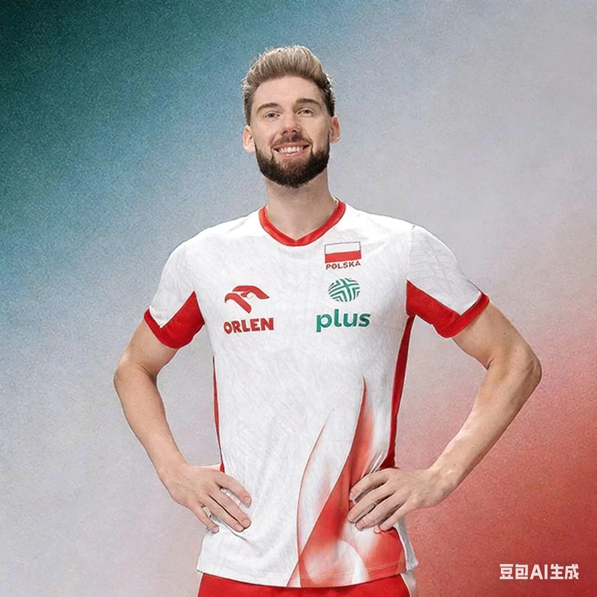 

New High-Performance Polish Volleyball Sport T-Shirt, Casual Style for Men and Kids Clothing Quick Moto