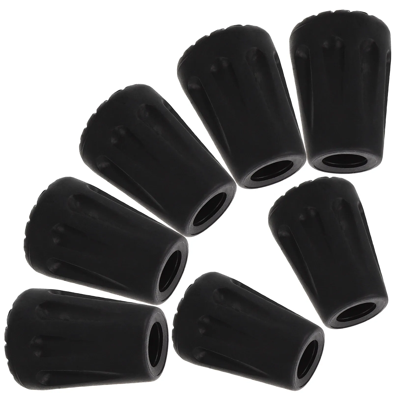 

10Pcs Rubber Trekking Pole Tips Replacement Walking Stick Foot Anti-Skid Protector Hiking Accessories Pole Antislip Feet Pad