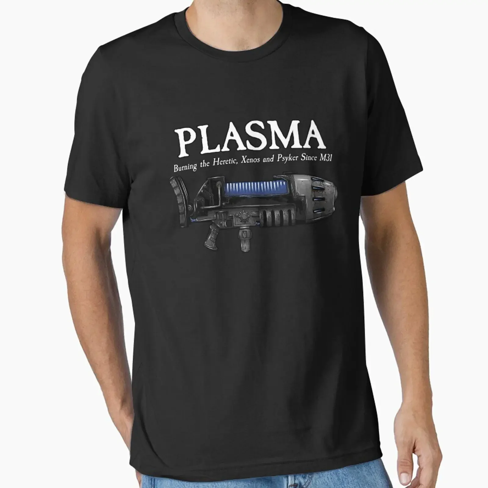 Plasma Essential T-Shirt Vintage-Waschung Modisch Leicht grafisch Lässig Bequem Streetwear Vielseitige Designerkleidung für Herren