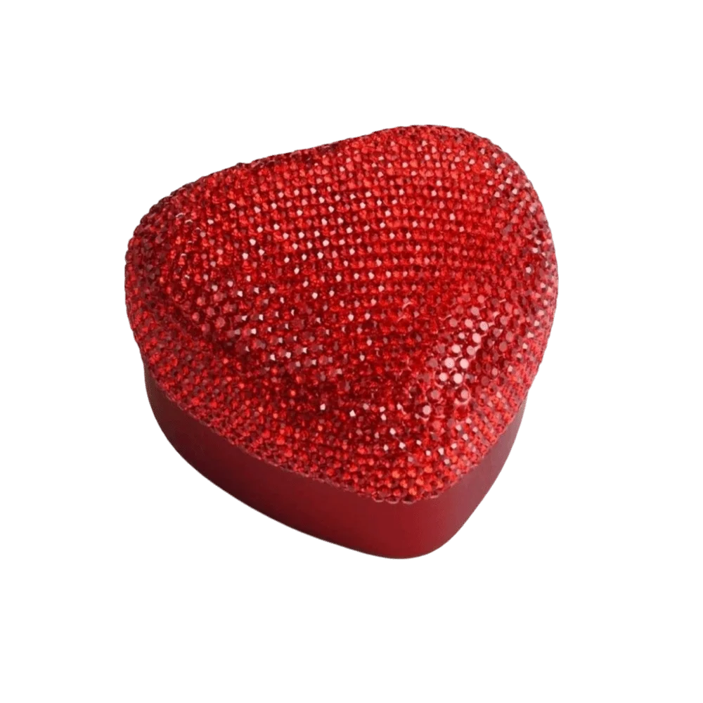 

Алмазный светодиодный светильник, кольцо, коробка для хранения, подарок подруге, подарочные коробки в форме сердца, предложение, исповедь, подарочная упаковка на день Святого Валентина