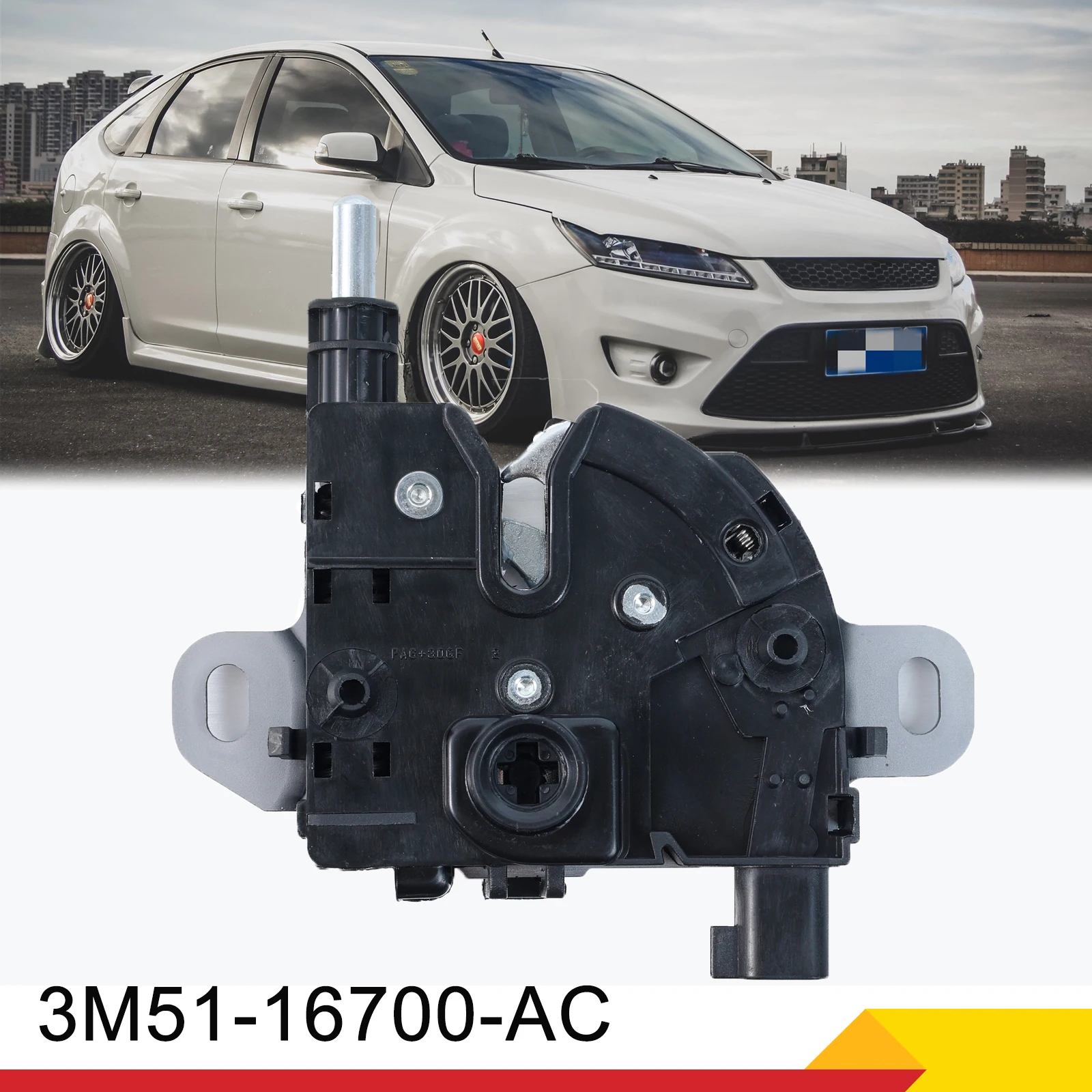 

For Ford Focus Kuga C-Max Car Front Engine Hood Bonnet Lock Latch Actuator Mechanism OE# 3M5116700AC 3M5116700BC Car Replacement