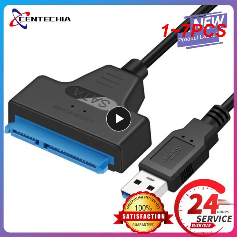 3.0 2.0 SATA 3 Cable Sata To USB 3.0 Adapter Up To 6 Gbps Support 2.5 Inch External HDD SSD Hard Drive 22 Pin Sata III