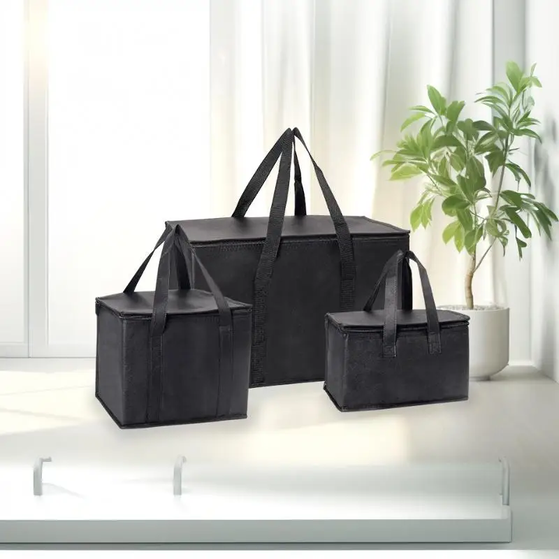 New Large Travel Lunch Bag Camping Cooler Box Picnic Bag Drink Ice Insulated Cooler Cool Bag Food Drink Storage