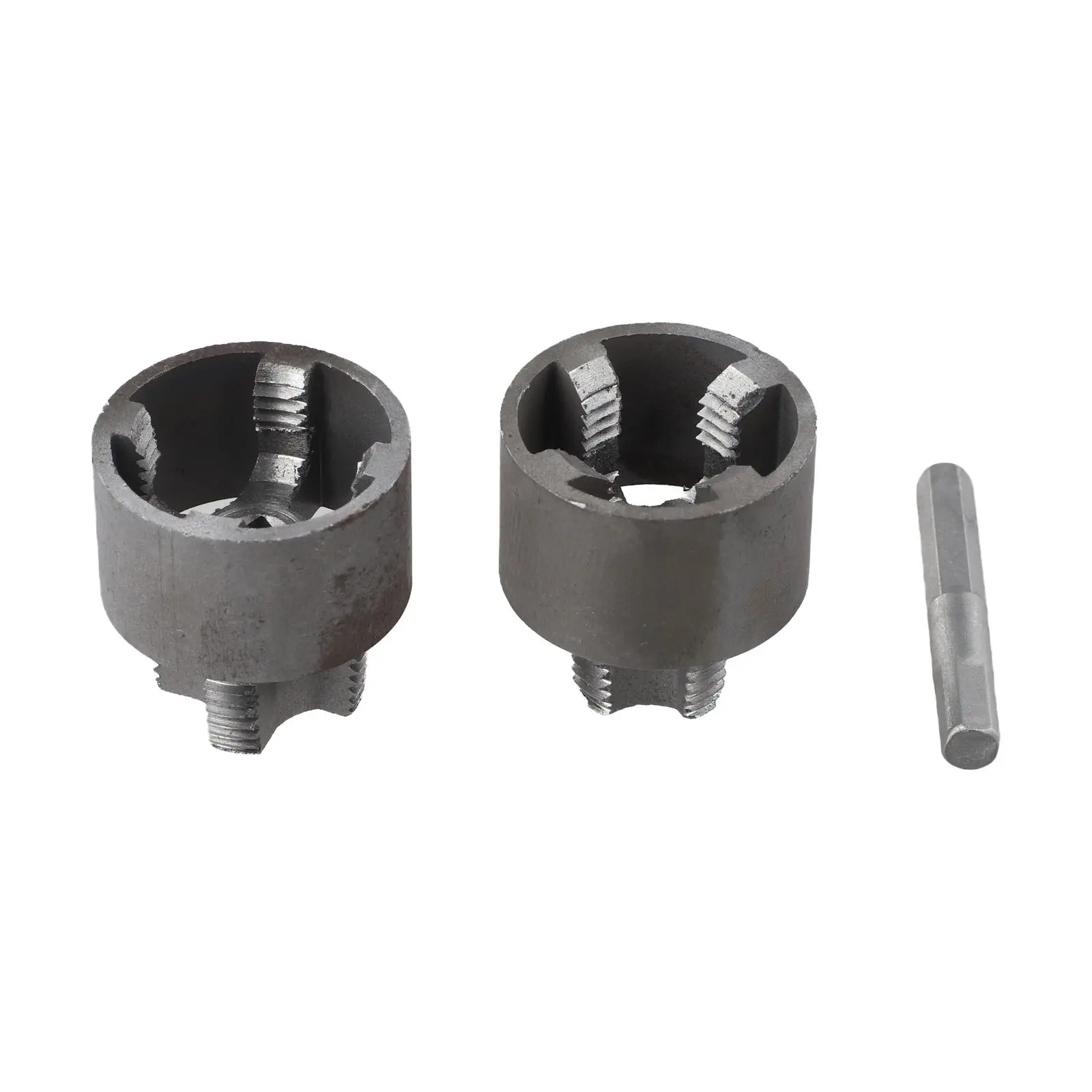 Set di punte da trapano da 2 pezzi Punta da trapano per tubo dell'acqua PPR Punzonatura per tubi dell'acqua Costruzione in acciaio al carbonio Design facile da usare