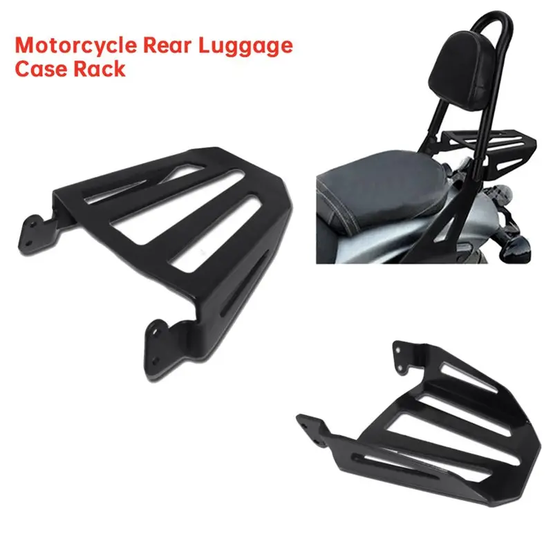 Motorcycle Rear Storage Box Shelf Detachable Tail Rack For Yamaha Star XVS950 Bolt XV950 2013-22 Rear Luggage Case Rack-boom