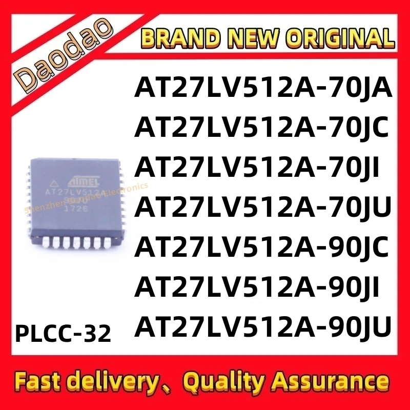 AT27LV512A-70JA AT27LV512A-70JC AT27LV512A-70JI AT27LV512A-70JU AT27LV512A-90JC AT27LV512A-90JI AT27LV512A-90JU IC chip