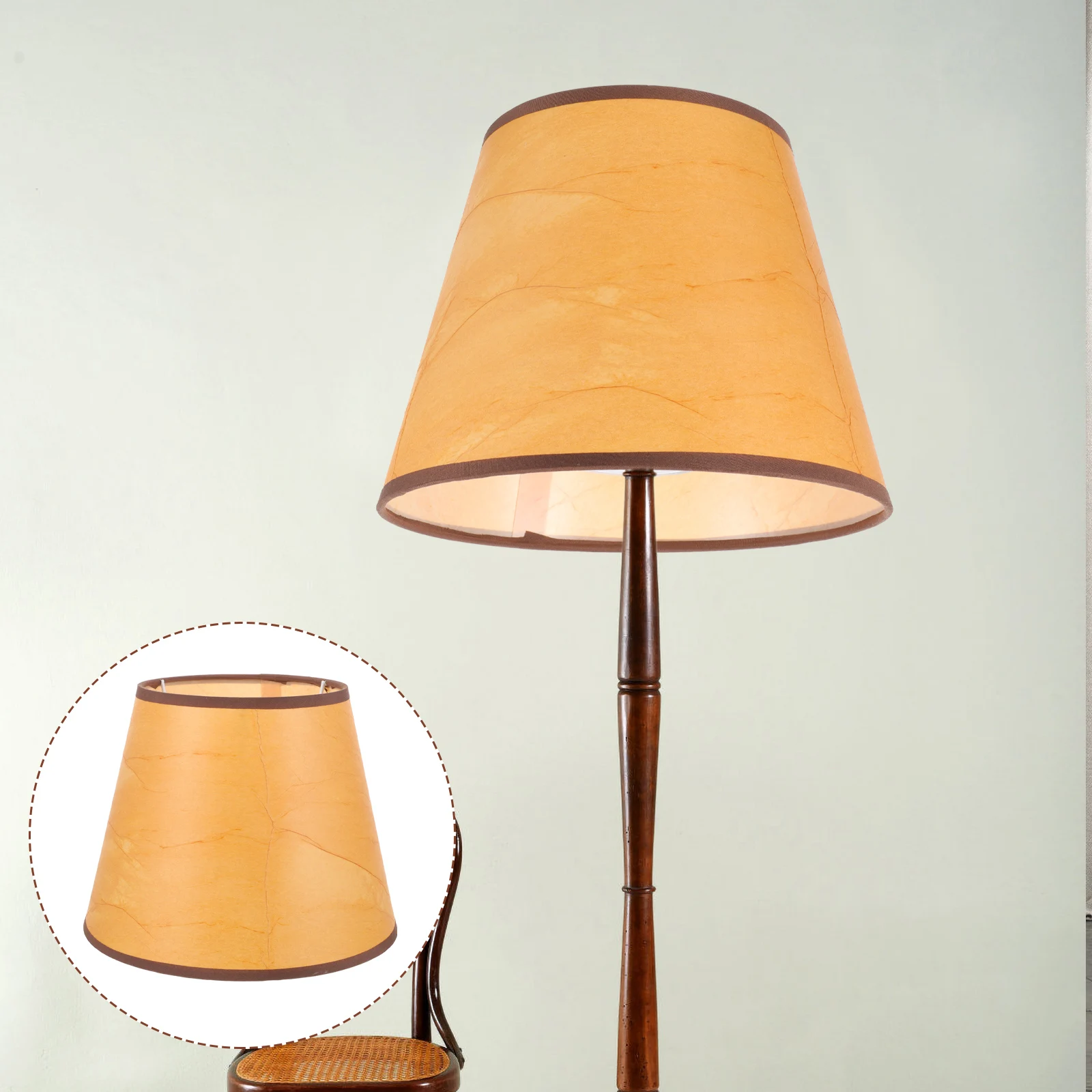 

Stylishreplacement Floor Lamp Shade Desk Lamp Cover Decorativeshade Large Black Wire For Bedroom Living Room Light Fixture