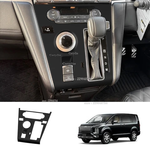 RHD для Mitsubishi Delica D:5 2023 2024 2025, силиконовая крышка чашки для третьей воды, оконный переключатель Lifer, переключатель передач, аксессуары для интерьера