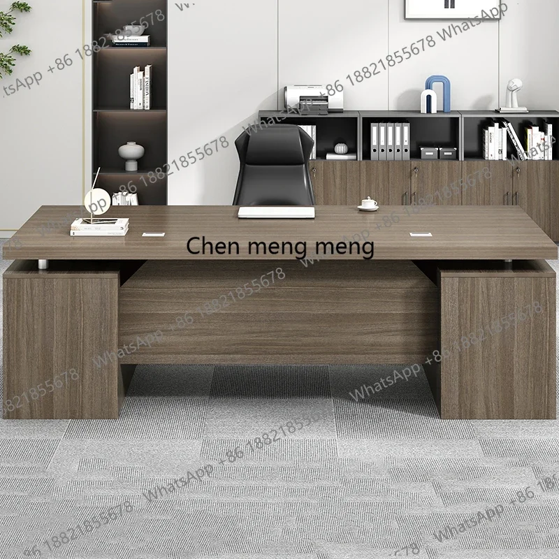 z10Rectangle Drawer Office Desk Accent Office Luxury Design Aesthetic Office Desk Creative