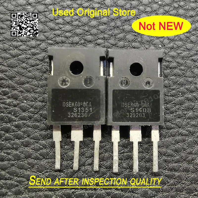 10pcs/lot DSEI60-06A DSE1 DSEC DSEK DSEP60-06A TO-247-2 60A 600V Fast recovery rectifier diode High power