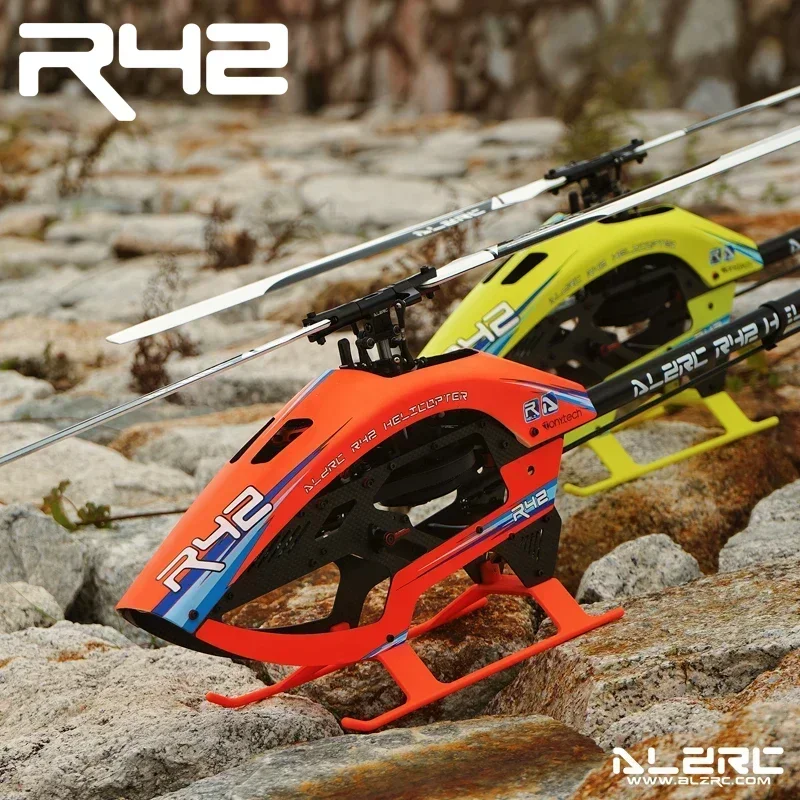 In Stock 2023 New ALZRC - R42 FBL KIT RC Helicopter DIY