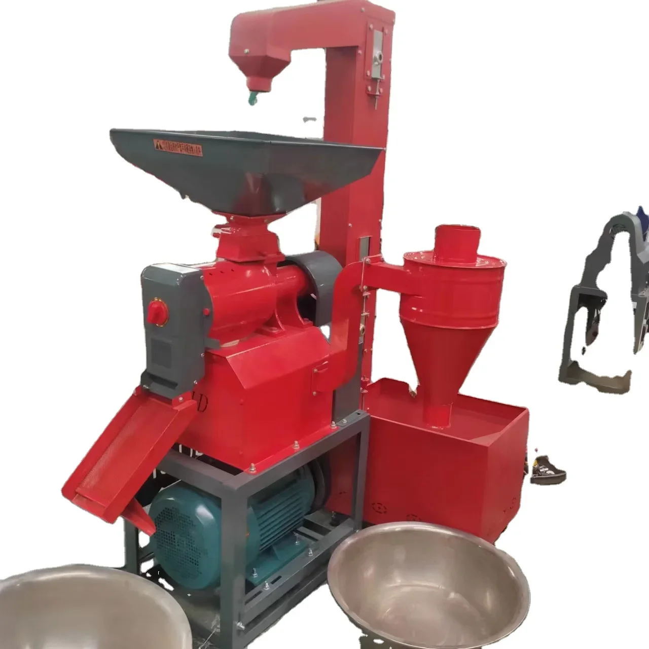 Small Type Paddy Mill Sheller Polisher Rice Milling and Polishing Machine