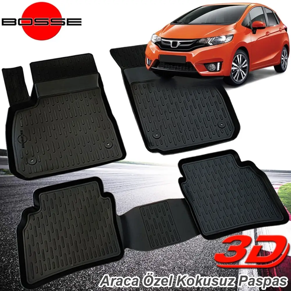 For Honda Jazz Mat 3D Pool 2015 Post BOSSE