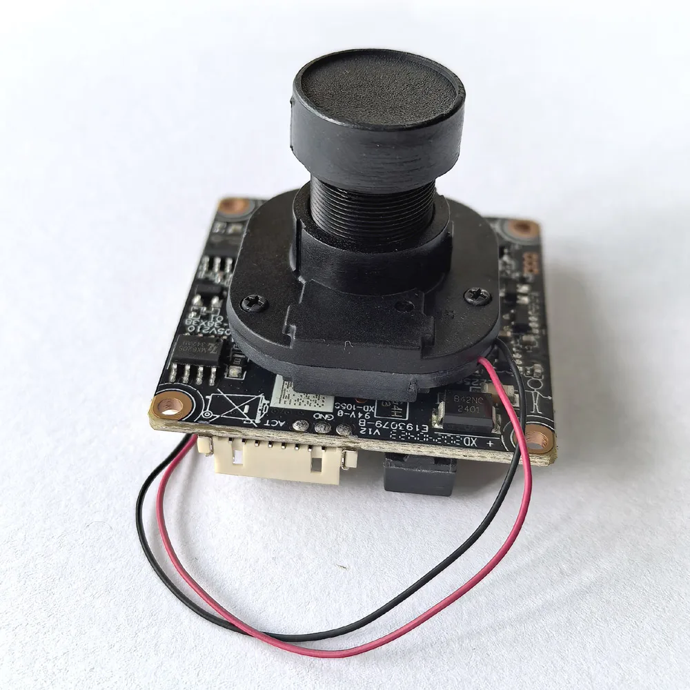 HD CCTV AI 3mp-IMX307 6mp-IMX335 CCD IP Camera Module Audio Network Security pcb board mic XMeye ONVIF + lens cable