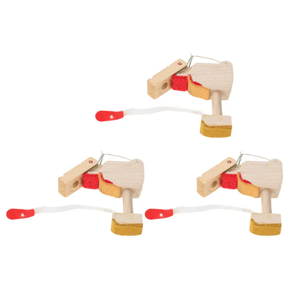 3Pcs Wooden Hammer Butt for Piano Replacement Parts Vertical Keyboards Whippen Repair Accessories Restoration Sound Performance
