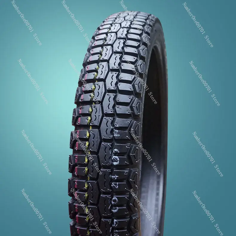80 90-16 Motorcycle Tire Deep Tread Off Road Tyre Anti Slip Tube Tubeless Rear Front