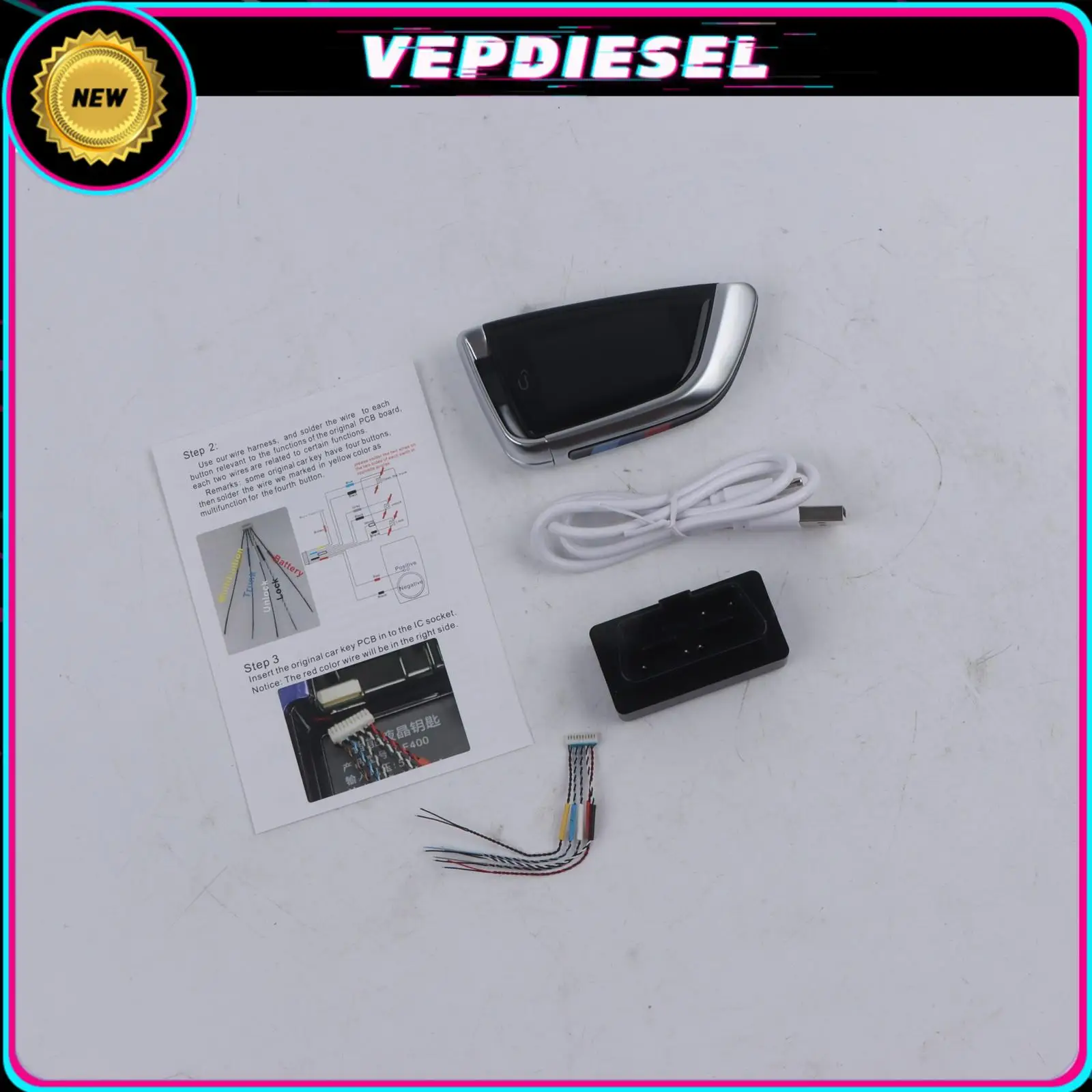 Smart Car Key FOR Brand XYZ 2018-2022 FCC ID HYQ4EA Key Fob Car Accessories