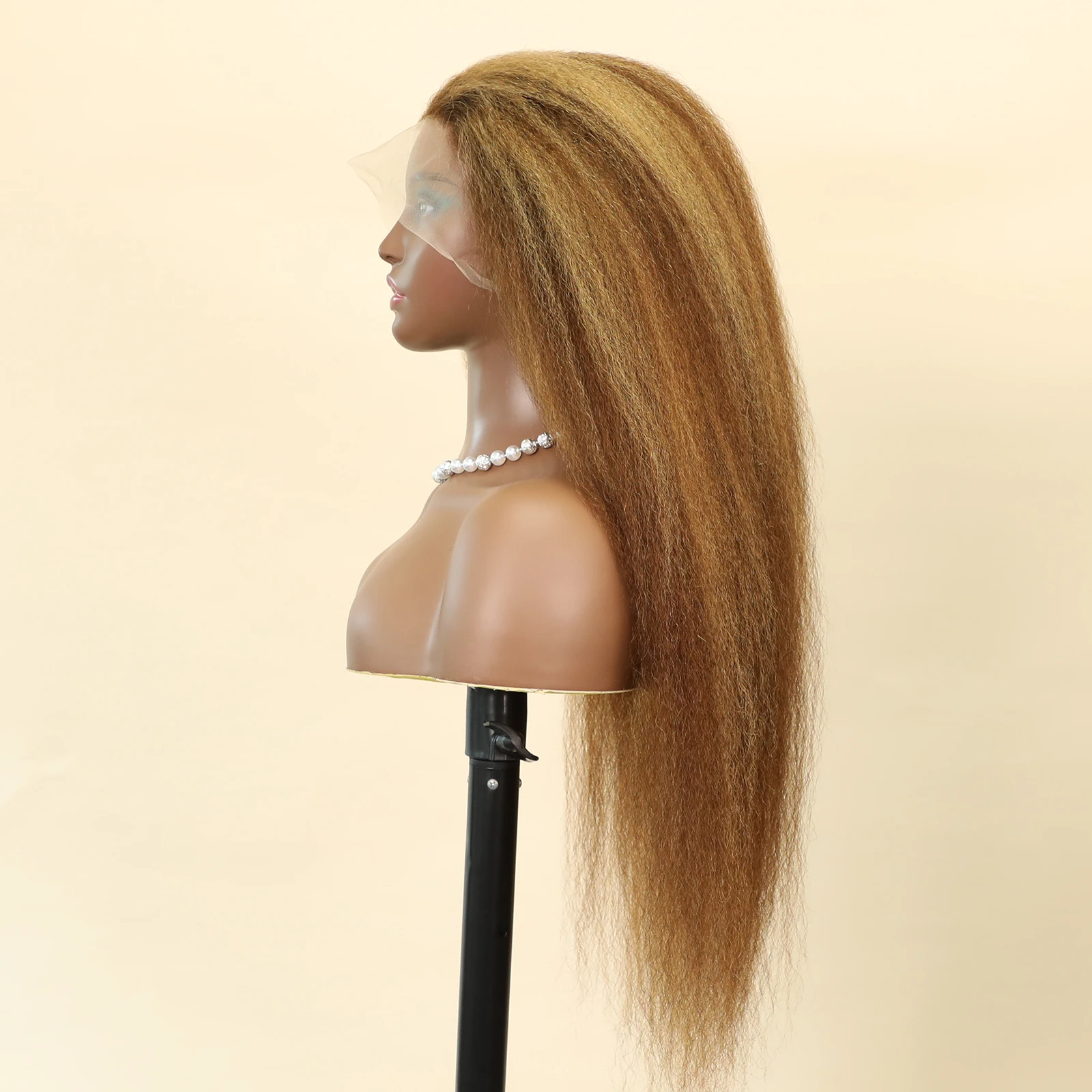 تسليط الضوء على غريب مستقيم البرازيلي خصلات الشعر المستعار الإنسان 13x6 الدانتيل الشفاف الباروكة الأمامية أومبير ياكي مستقيم الشعر الطويل قبل قطعها