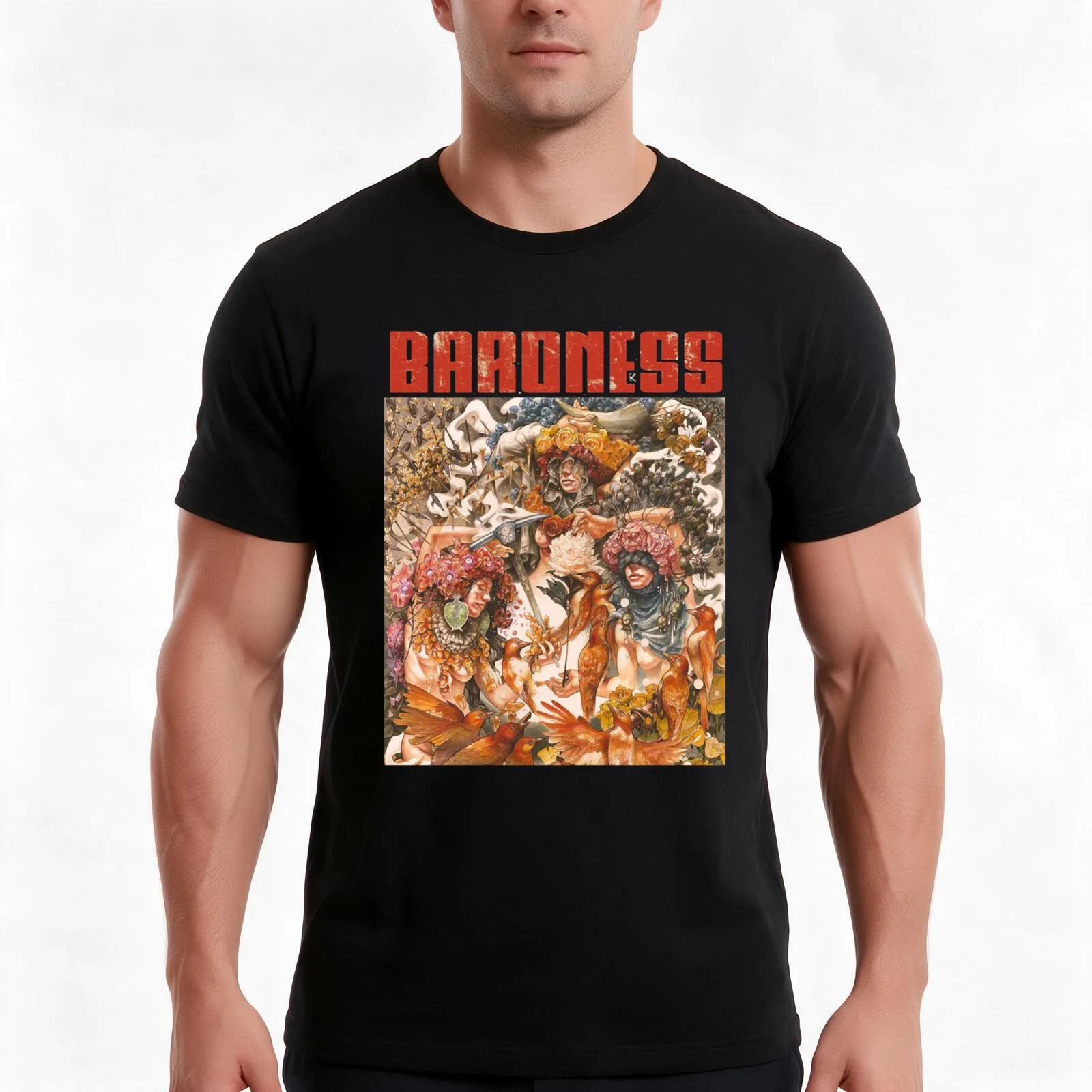I'm Already Gone Baroness Band Gift Fan T-Shirt, Summer Casual Cotton Tee, Oversized Streetwear Tops, Vintage Graphic Print