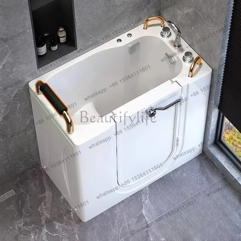 FG Japanese Organizer Bathtub Household Spa Water Faucet Large Bathtub Set Enclosure Ducha Piscina Home Furniture Accessories