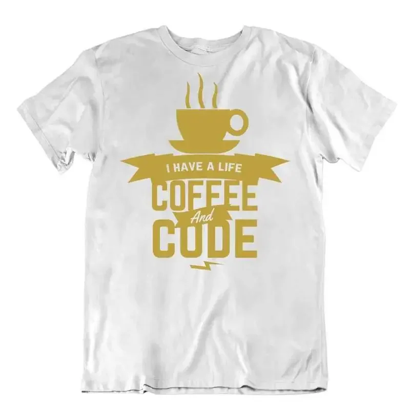 Coffee And Code T Shirt Programmer Shirt Funny Funny Life Tee Apparel T