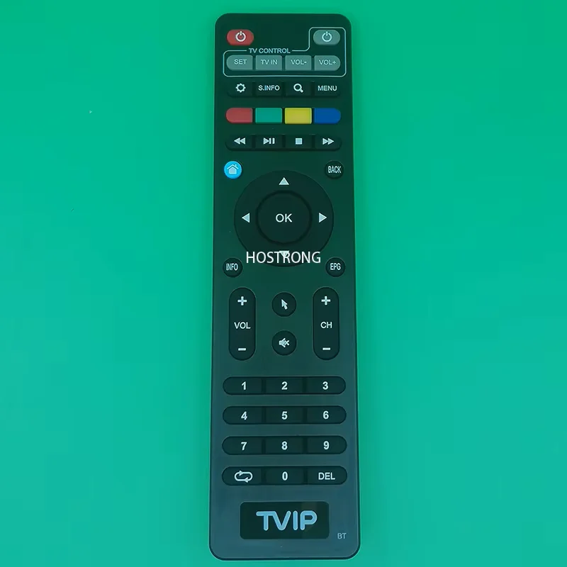 Factory TVIP BT Remote Control with Bluetooth for 410 412 501 525 530 605 610 BT045-CJF-001 V2.0 IP TV Box Satellite Receiver