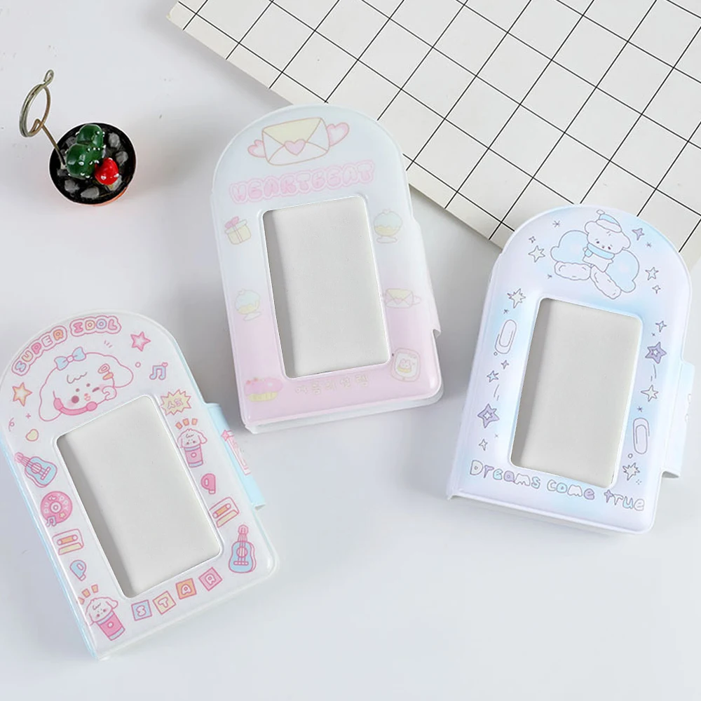 32 Slots Cartoon Fotoalbum Collectie Boek Fotokaart Houder Star Jagen Opslag Album Met Gesp Fotokaart Levert Thuis