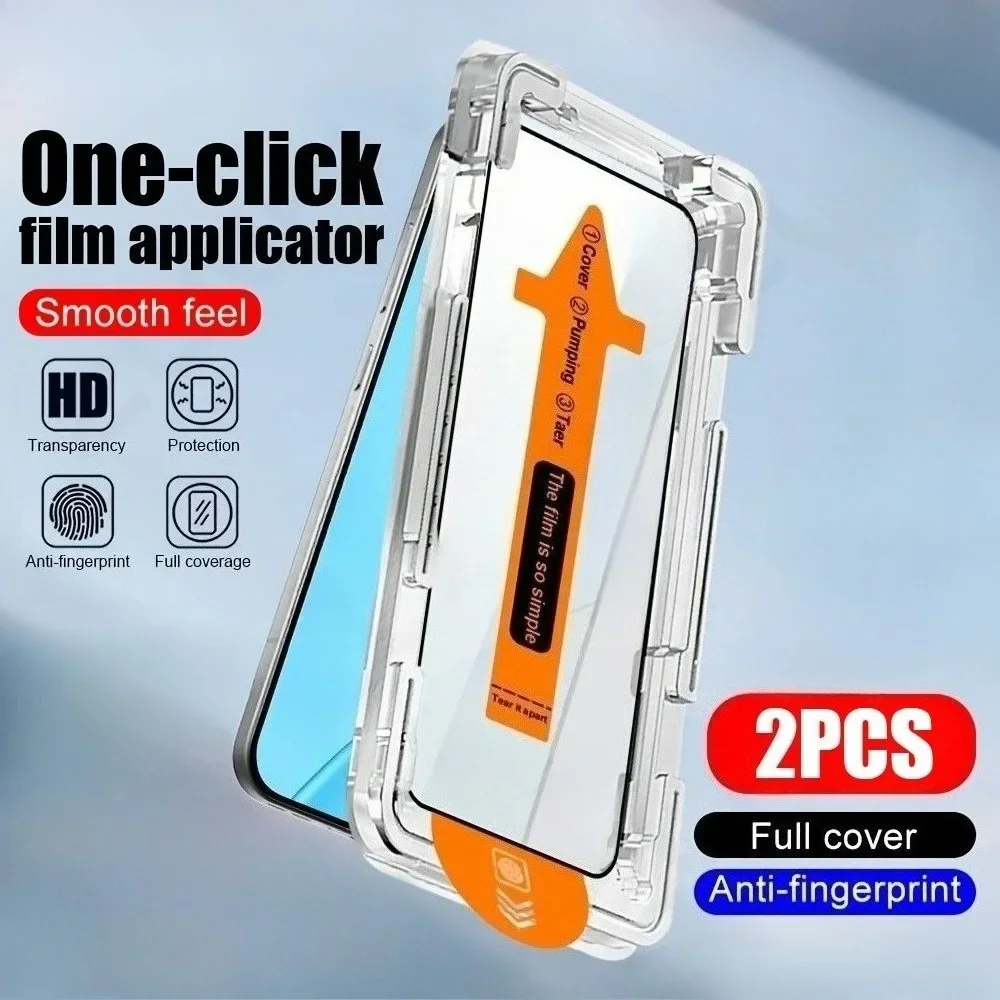 

2Pcs HD Clear Screen Protector for Samsung Galaxy S25 S24 S23 Ultra S21 S22 Plus S24 S23 S21 FE S25 Edge Easy Installation Glass