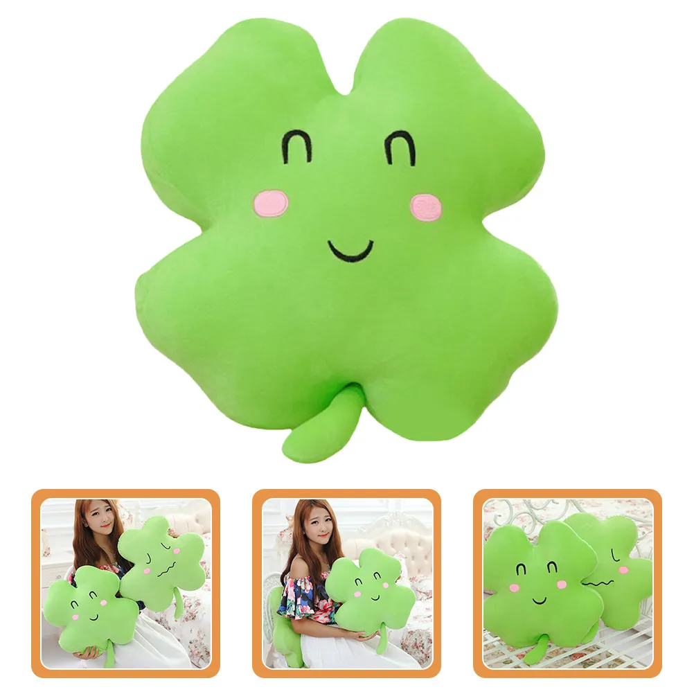 

Мягкая подушка-клевер с мультяшным дизайном для дивана, кровати, дома и улицы, расслабляющая подушка для отдыха